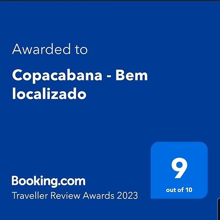 Copacabana - Bem Localizado Ρίο ντε Τζανέιρο Εξωτερικό φωτογραφία
